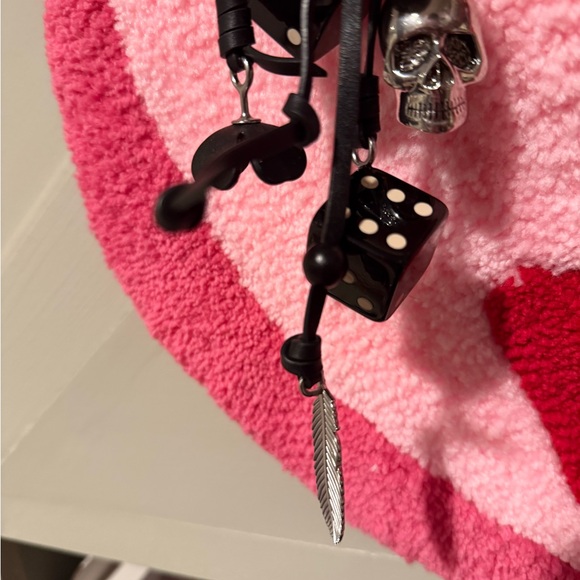 Coach dice and skull bag charm - Picture 3 of 6